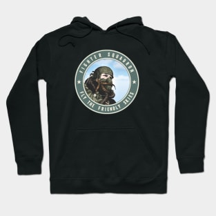 Fighter Squadron Green Hoodie